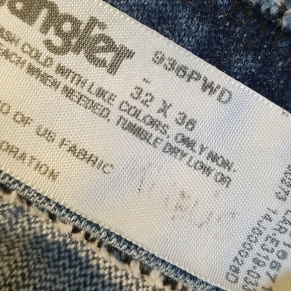 Vintage 1980s wrangler cutoffs 32 - Picture 9 of 9